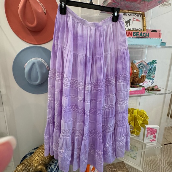 NWT LoveShackFancy Donna Skirt - Medium - Picture 6 of 17